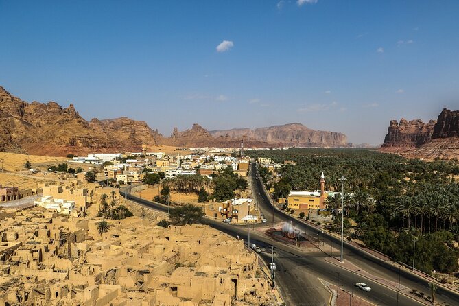AlUla Old Town Experience - Old Town Streets, Mudbrick Remains, and AlUla Castle Views