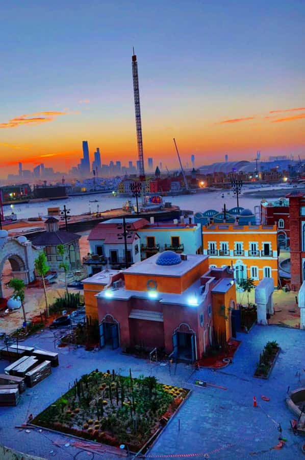 Boulevard World, Boulevard Riyadh Private Tour+Saudi Meal - The international zones: Italian, France, Mexico, Japan, India, Egypt, and Morocco