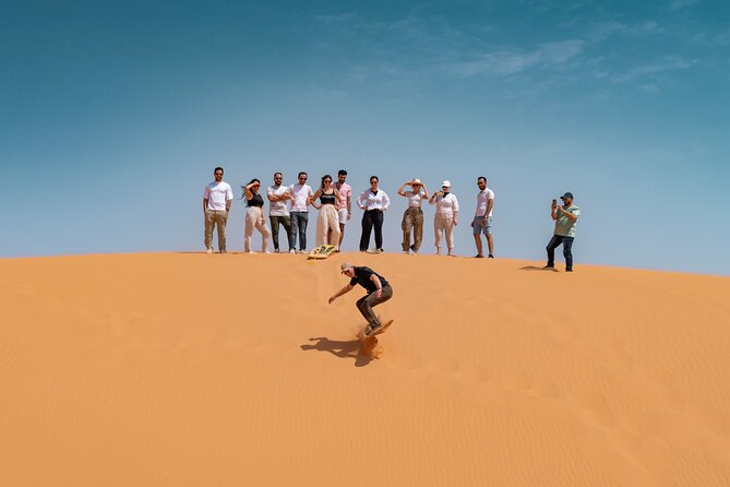 Desert Camp Experience in Riyadh - Sand boarding: fun, but treat it like real desert play