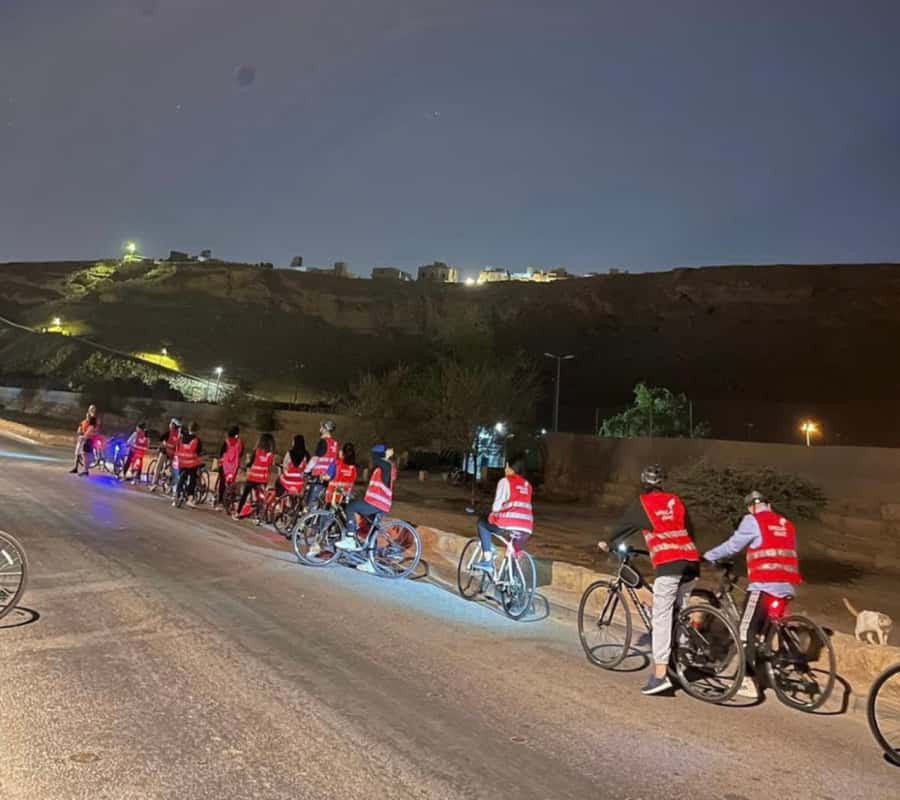 Evening Bike Tour in Wadi Hanifah - Gear that actually matters at night (helmet, reflective vest, lights)