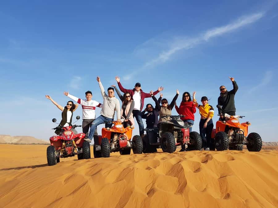 From Riyadh: Desert ATV Quad Bike Tour with Camel Ride - The 1-hour quad bike session: what you should expect