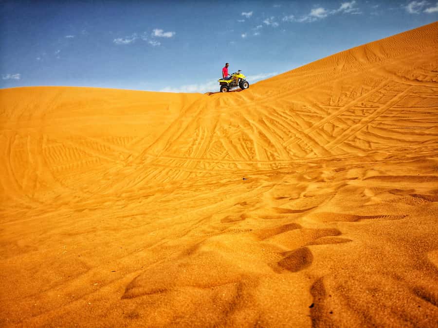 From Riyadh: Desert ATV Quad Bike Tour with Camel Ride - Driving on sand: how to make the ride feel safe and fun