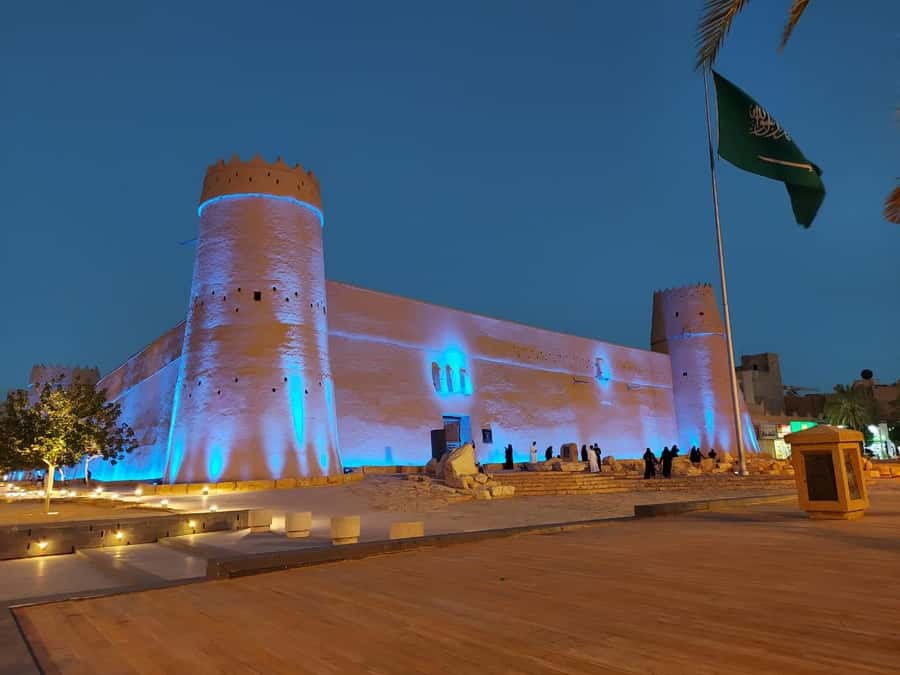 Half Day in Riyadh, Almasmak, National Museum, Kingdom Tower - Al Murabba Palace: Saudi royal life through architecture and context