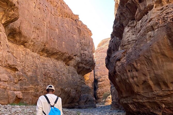 Journey Through Time Hike - Terrain reality check: uneven ground and limited water
