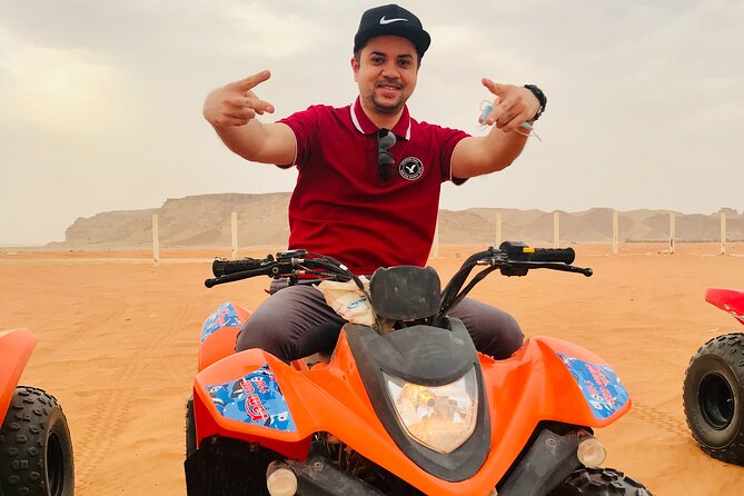Red Sand Adventure 4x4 (Camel Ride ,Quad Biking, Heritage House) - Stop 1: Red Sand Dunes and quad biking for 30 to 40 minutes