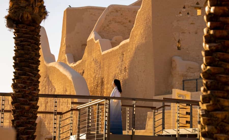 Riyadh : Diriyah Historic - Bab Samhan Hotel: an authentic Najdi atmosphere in the way the place feels