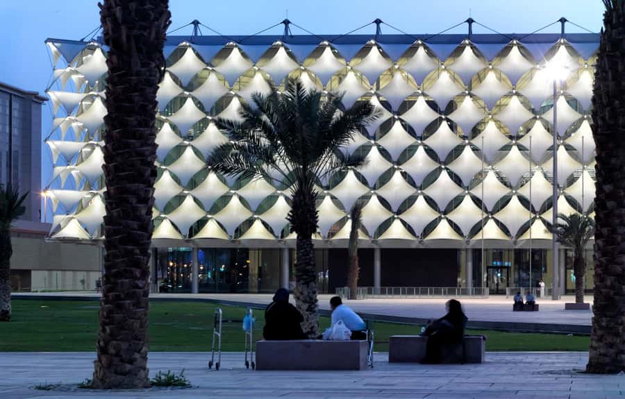 Riyadh: King Fahad National Library Guided Tour - The building-within-a-building concept, explained in real space