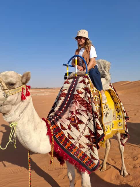 Sand Dune Desert (VIT-Quid bike + Camel Ride): Riyadh - Camel Riding: Slow, Steady, and Made for Real Photos