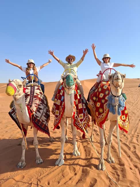 Sand Dune Desert (VIT-Quid bike + Camel Ride): Riyadh - From Riyadh to the Dunes, With Air-Conditioned Comfort